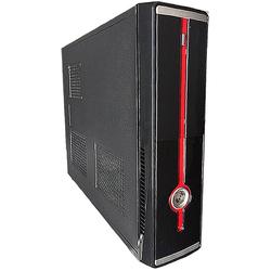 GABINETE ATX CASEMALL SLIM RED S104-R